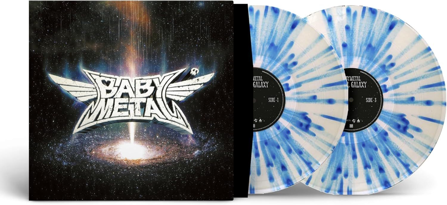 Babymetal - Metal Galaxy (2025 2LP Clear with Blue Splatter vinyl gatefold reissue) - Vinyl - New