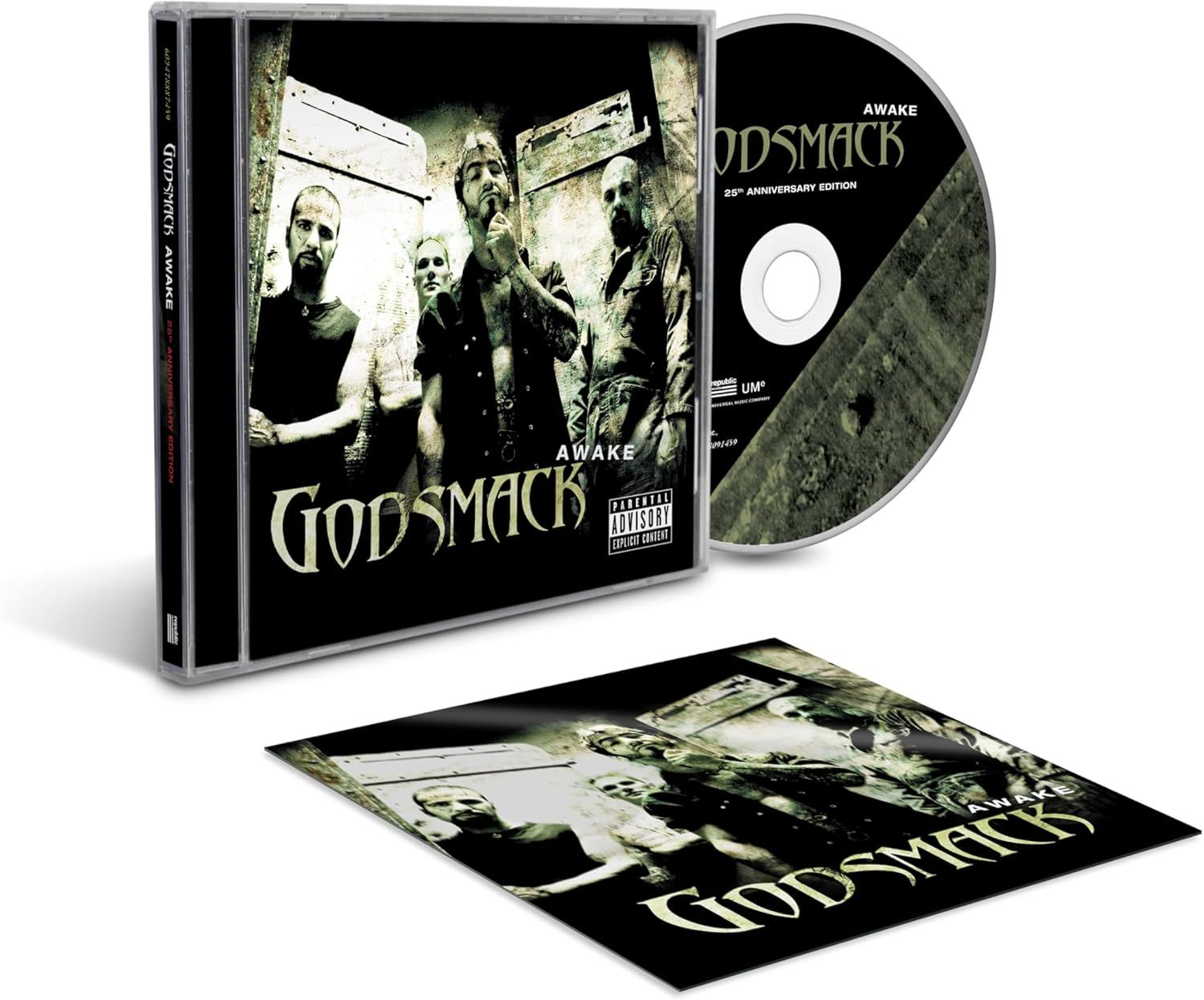Godsmack - Awake (25th Anniversary Ed. with 5 bonus tracks & holographic lithograph) - CD - New