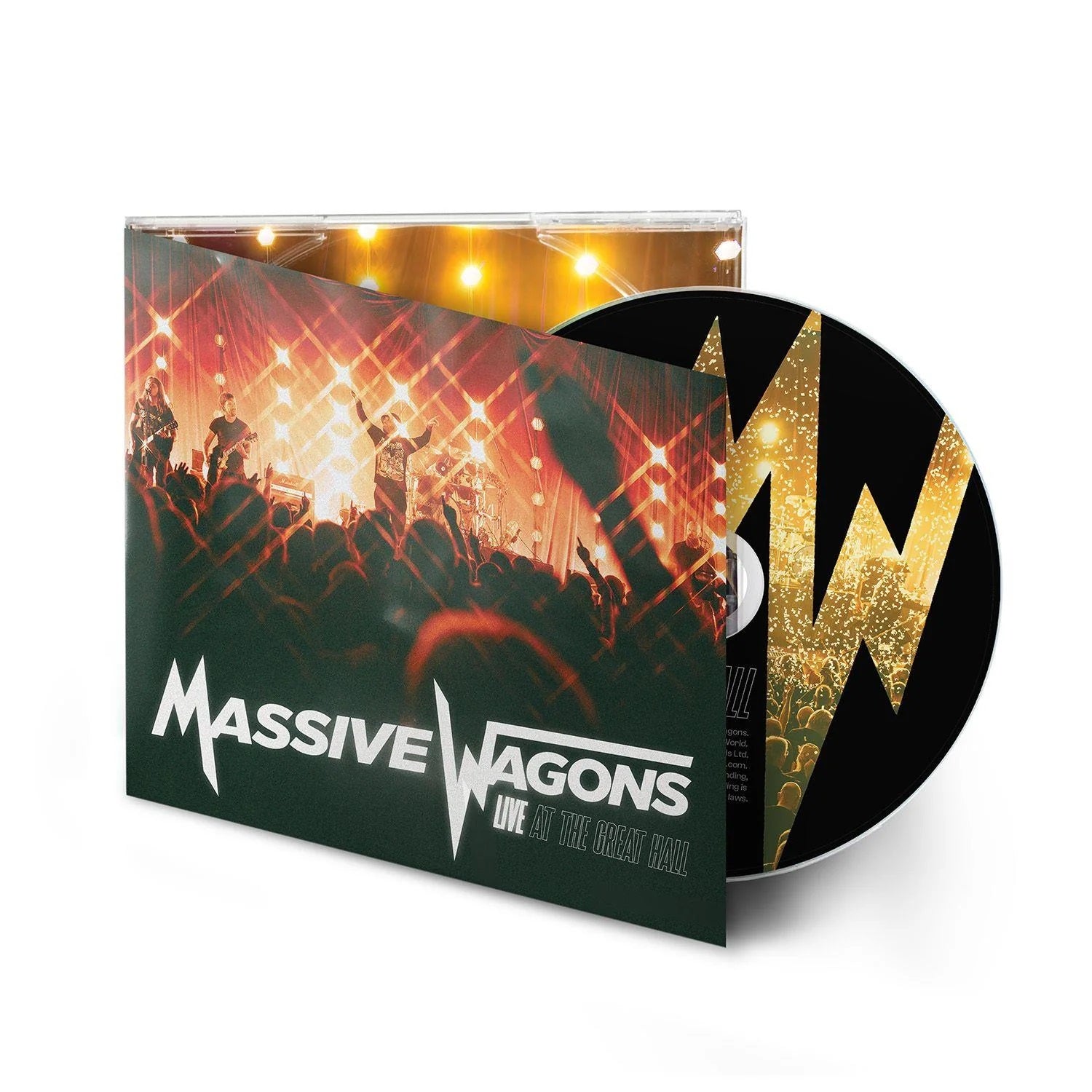 Massive Wagons - Live At The Great Hall - CD - New - PRE-ORDER