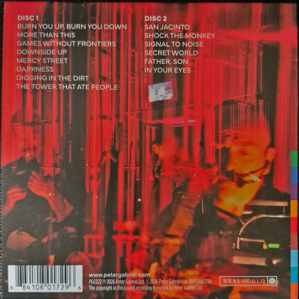 Gabriel, Peter - In The Big Room: Live At Real World Studios 2003 (2CD) - CD - New