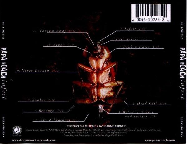 Papa Roach - Infest - CD - New