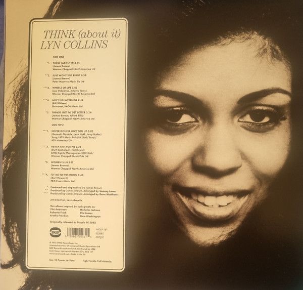 Collins, Lyn - Think (About It) (2026 reissue) - Vinyl - New