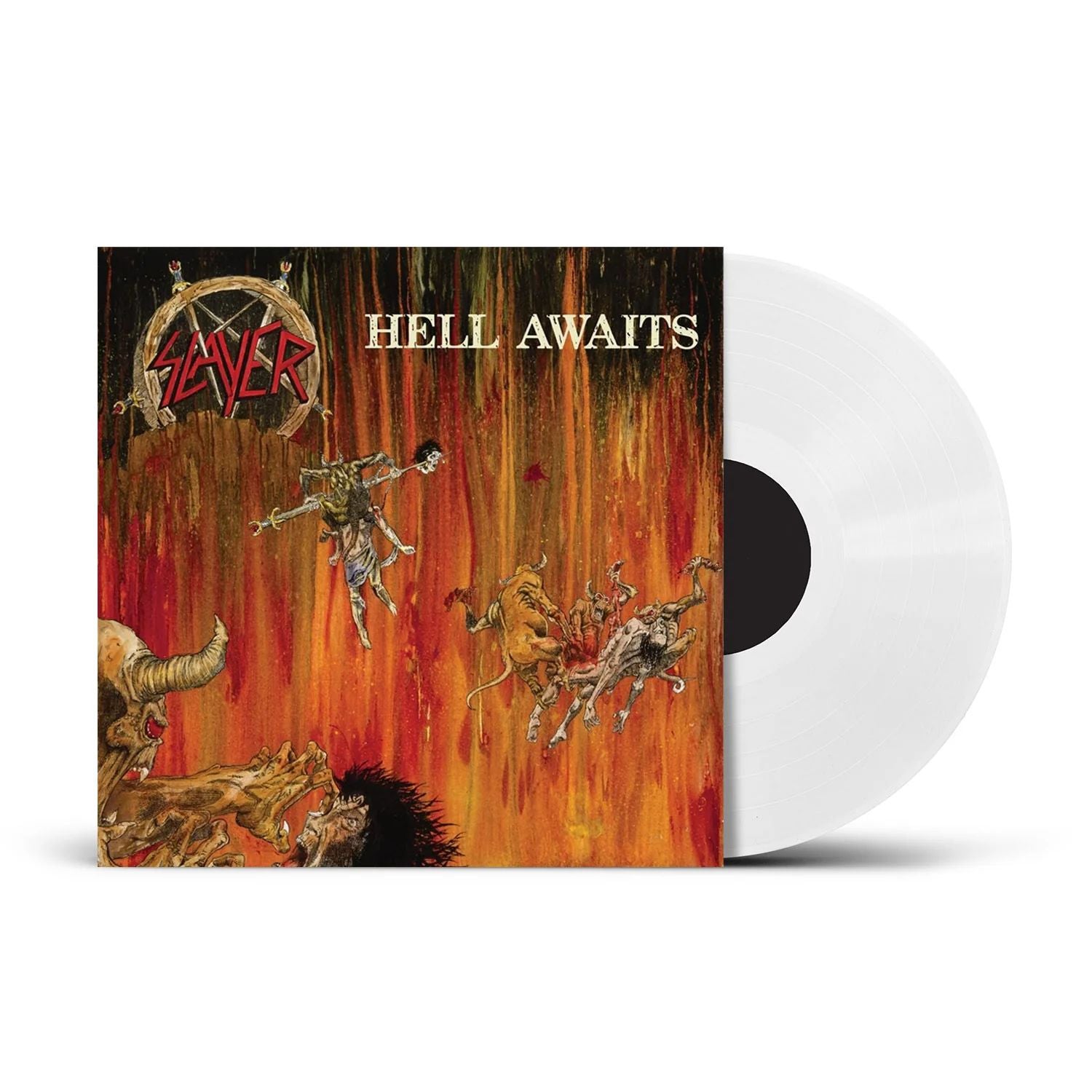 Slayer - Hell Awaits (Ltd. Ed. 2026 White vinyl reissue) - Vinyl - New