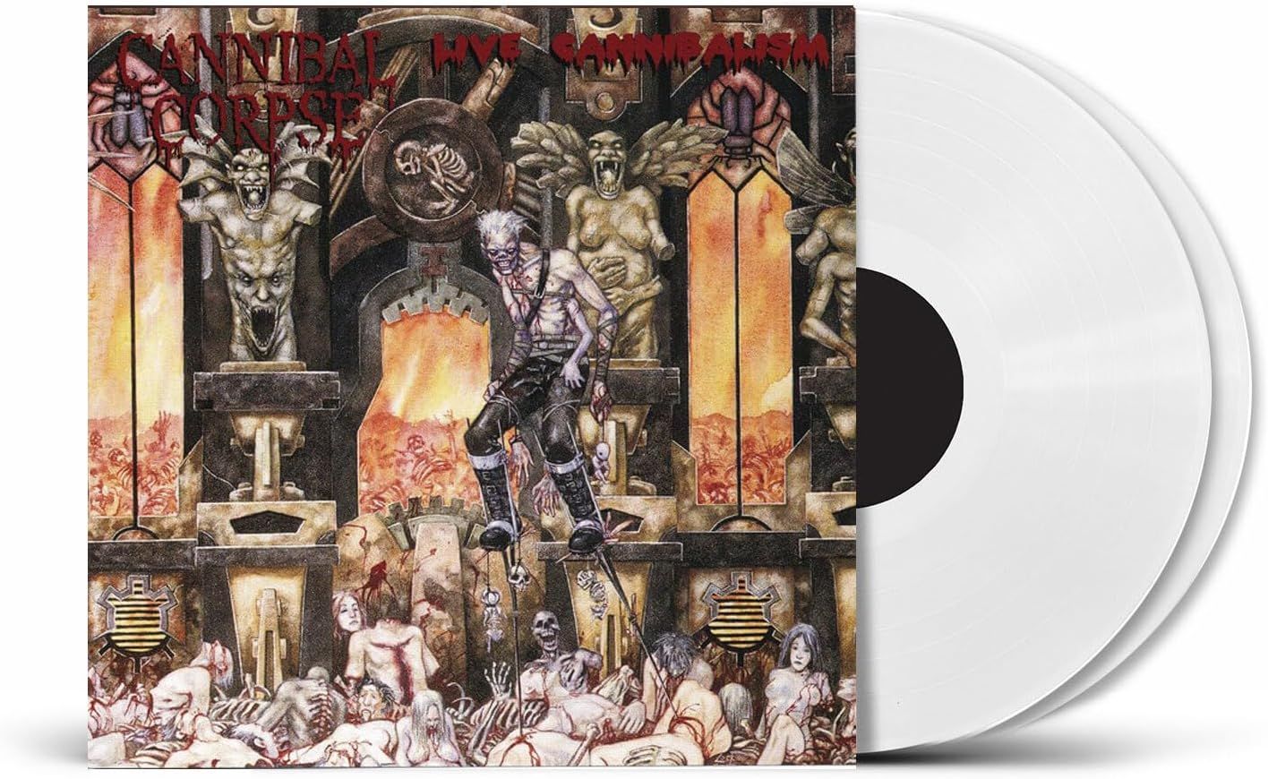 Cannibal Corpse - Live Cannibalism (Ltd. Ed. 2026 2LP White vinyl gatefold reissue) - Vinyl - New