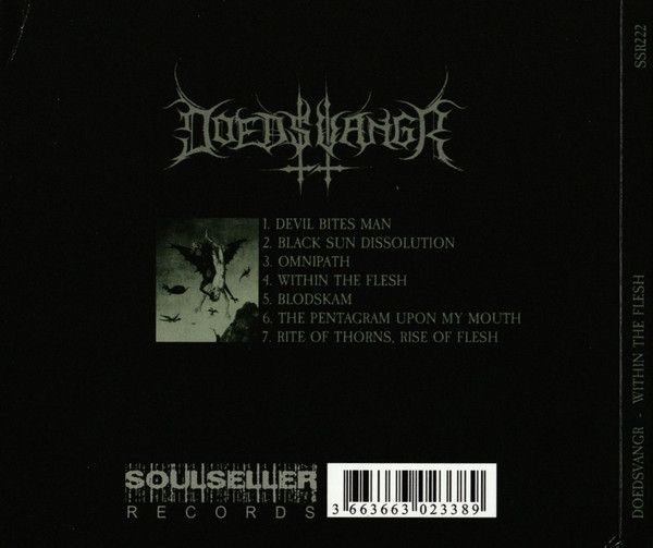 Doedsvangr - Within The Flesh - CD - New