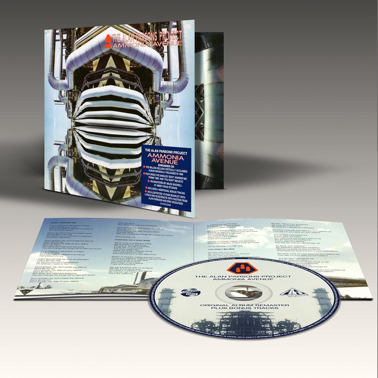 Parsons, Alan Project - Ammonia Avenue (2026 Expanded Ed. remastered with 4 bonus tracks) - CD - New