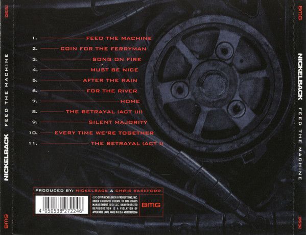 Nickelback - Feed The Machine - CD - New