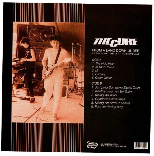 Cure - From A Land Down Under: Live In Sydney 1981-08-17 - FM Broadcast (Ltd. Ed. Splatter vinyl - 300 copies) - Vinyl - New