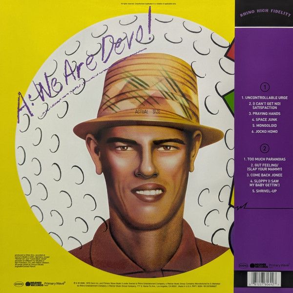 Devo - Q: Are We Not Men? A: We Are Devo! (Ltd. Ed. 2025 180g remastered gatefold reissue - 5000 copies) - Vinyl - New