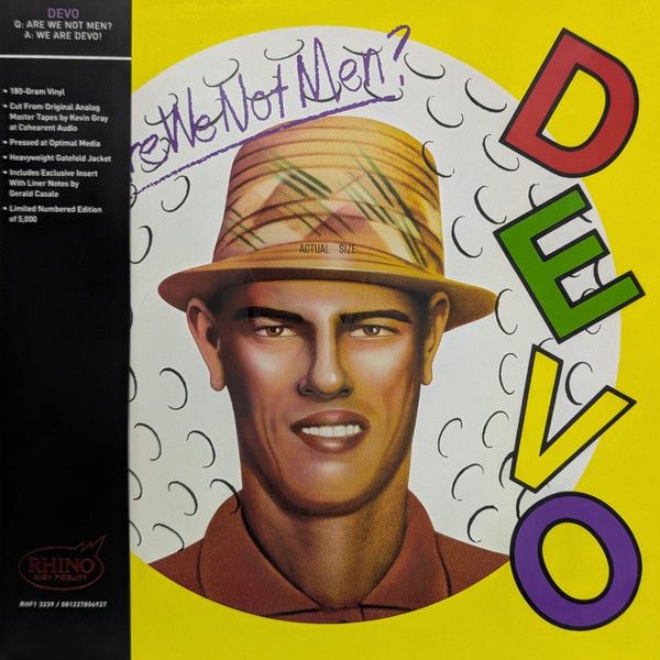 Devo - Q: Are We Not Men? A: We Are Devo! (Ltd. Ed. 2025 180g remastered gatefold reissue - 5000 copies) - Vinyl - New