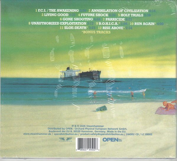 Evildead - Annihilation Of Civilization (2026 reissue with 4 bonus tracks) - CD - New