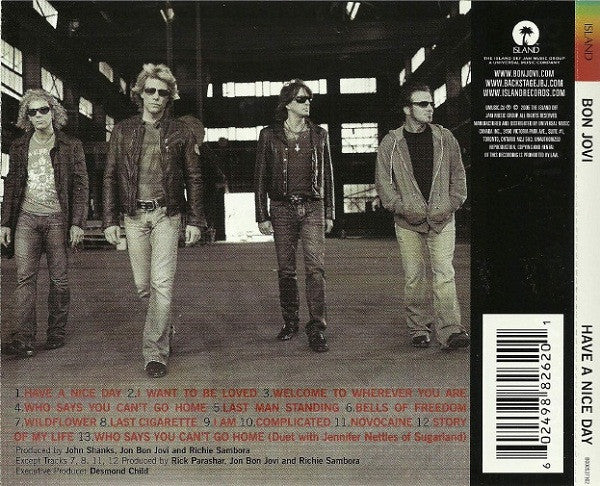Bon Jovi - Have A Nice Day - CD - New