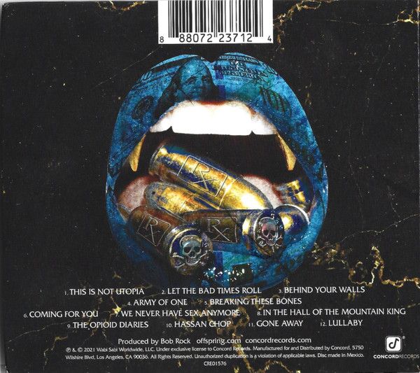Offspring - Let The Bad Times Roll (Ltd. Ed. with bonus patch) - CD - New