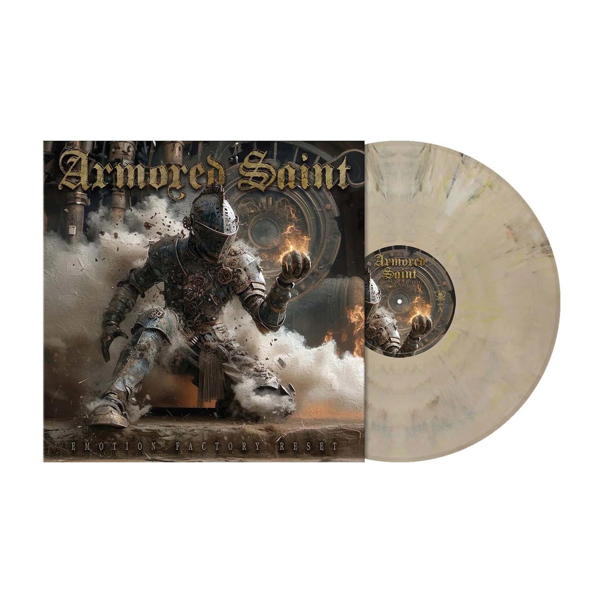 Armored Saint - Emotion Factory Reset (Amber Marbled vinyl) - Vinyl - New - PRE-ORDER