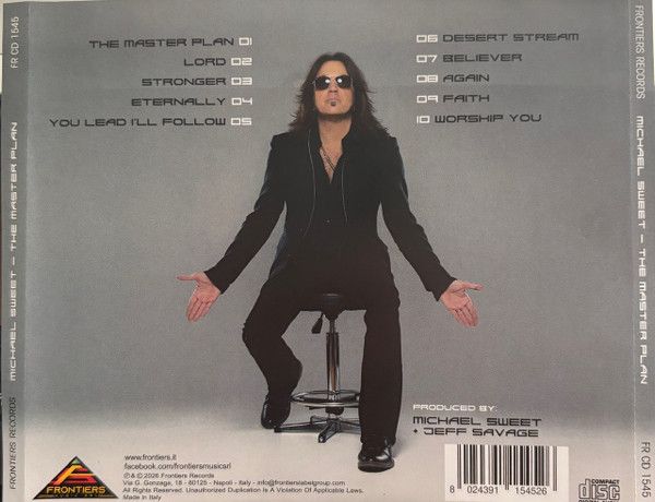 Sweet, Michael - Master Plan, The - CD - New