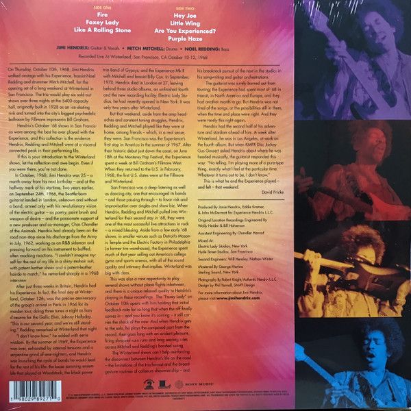 Hendrix, Jimi - Winterland (2026 Reissue) - Vinyl - New