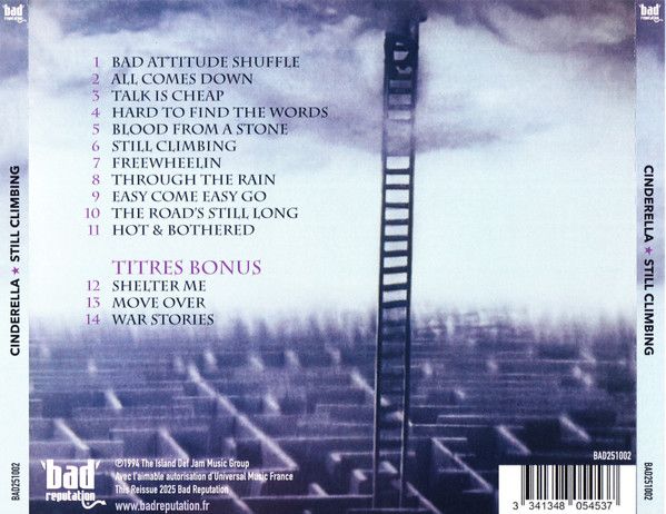 Cinderella - Still Climbing (2025 Remaster w. 3 Bonus Tracks) - CD - New