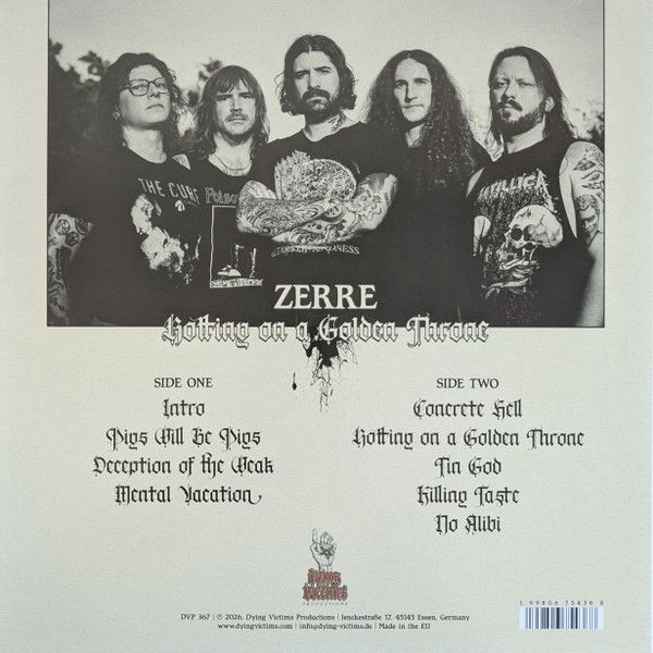 Zerre - Rotting On A Golden Throne - Vinyl - New