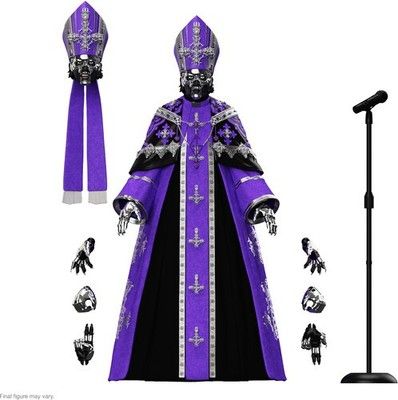 Ghost - Papa V Perpetua (Wave 5) ULTIMATES! 7 inch Super7 ReAction Figure