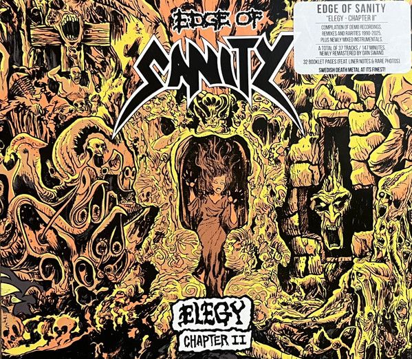 Edge Of Sanity - Elegy: Chapter II (Ltd. Deluxe Ed. 2CD remastered & remixed demo recordings with slipcase) - CD - New