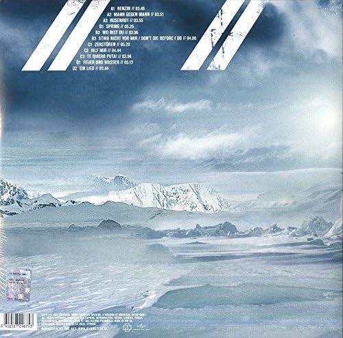 Rammstein - Rosenrot (180g 2LP Gatefold Remastered Reissue) - Vinyl - New