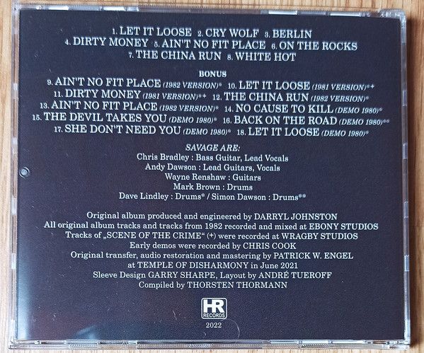 Savage - Loose N Lethal (2025 Reissue w. Slipcase) - CD - New
