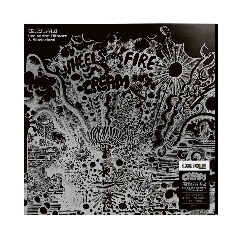 Cream - Wheels Of Fire: Live At The Fillmore & Winterland (2026 RSD Remastered & Expanded 3LP) - Vinyl - New