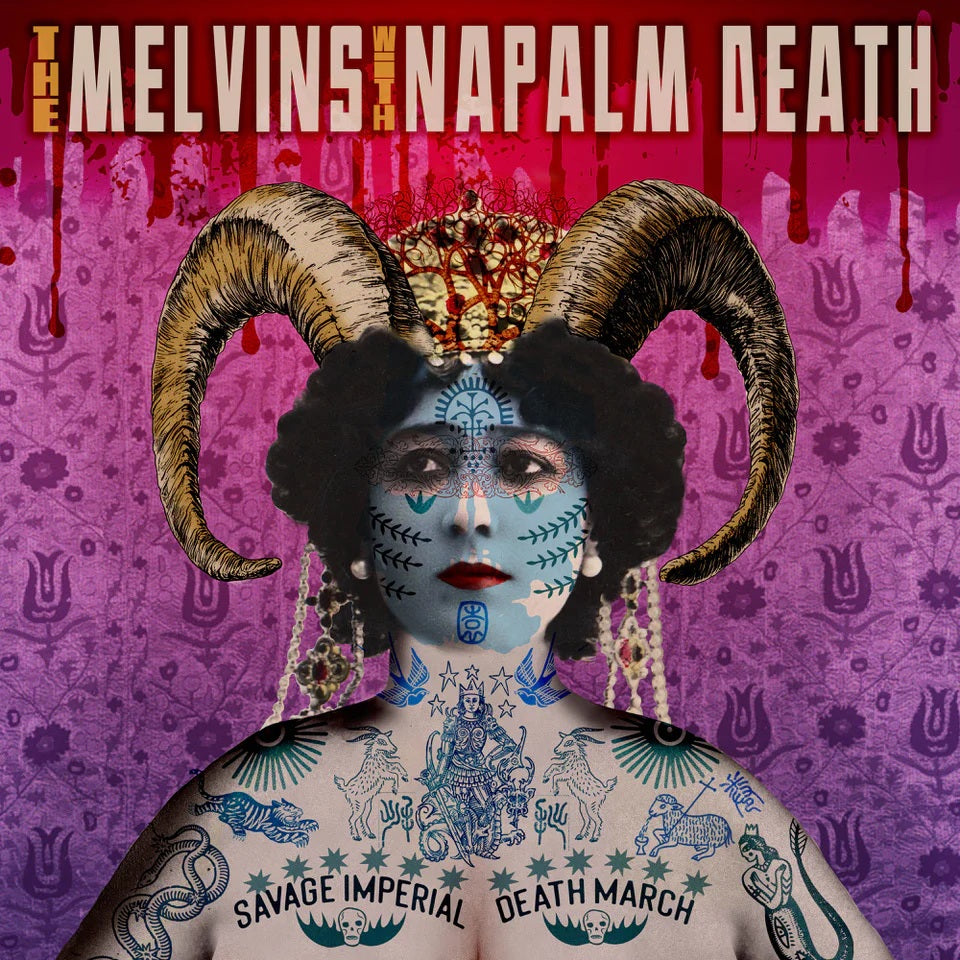 Melvins/Napalm Death - Savage Imperial Death March - CD - New