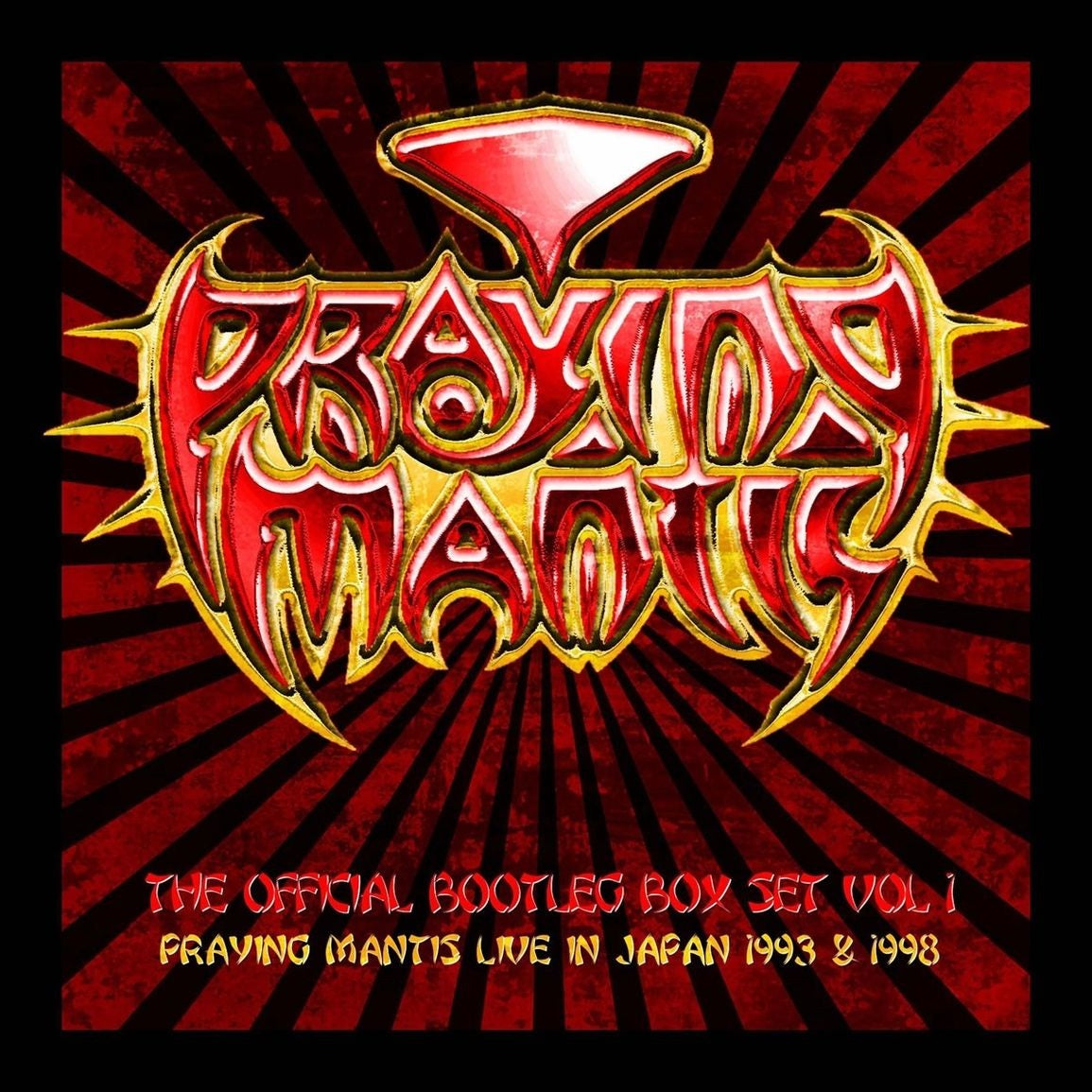 Praying Mantis - Official Bootleg Box Set Vol 1: Live In Japan 1993 & 1998 (4CD Box Set) - CD - New