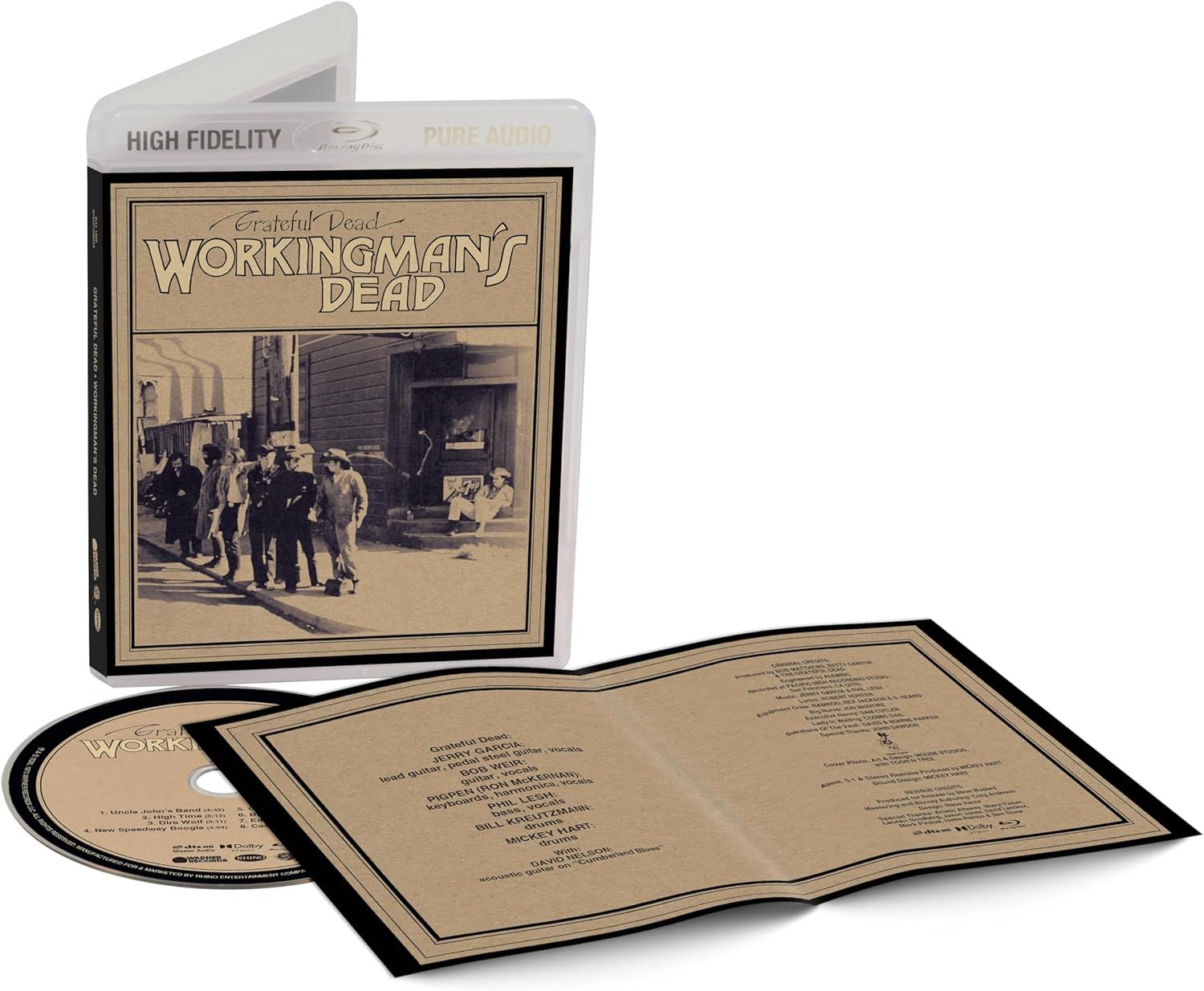 Grateful Dead - Workingman's Dead (2026 Dolby Atmos & 5.1 Mixes) - Blu-Ray - Music