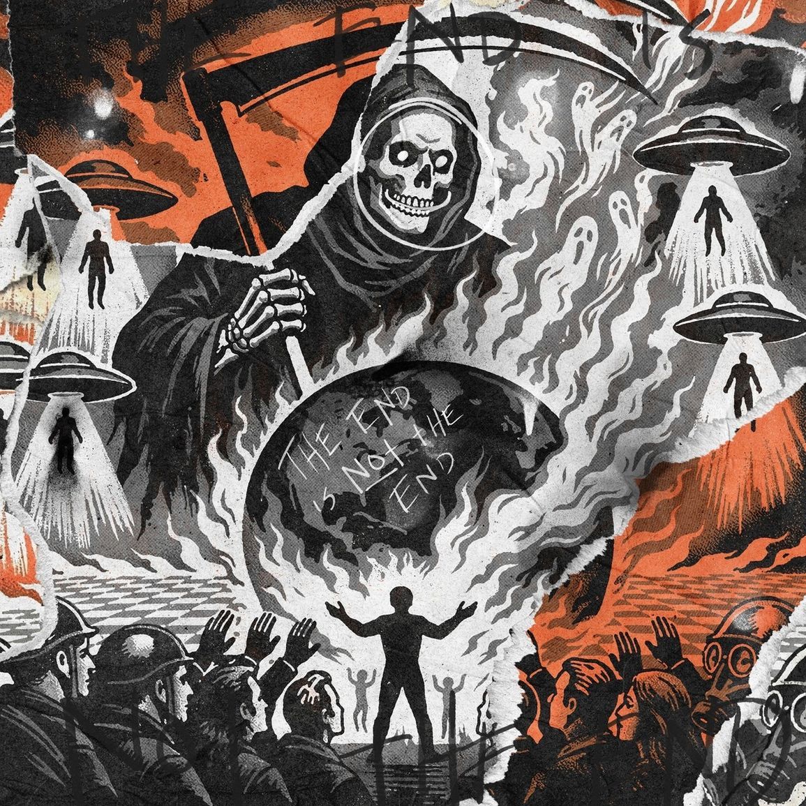 Atreyu - End Is Not The End, The (Orange/Black Vinyl) - Vinyl - New