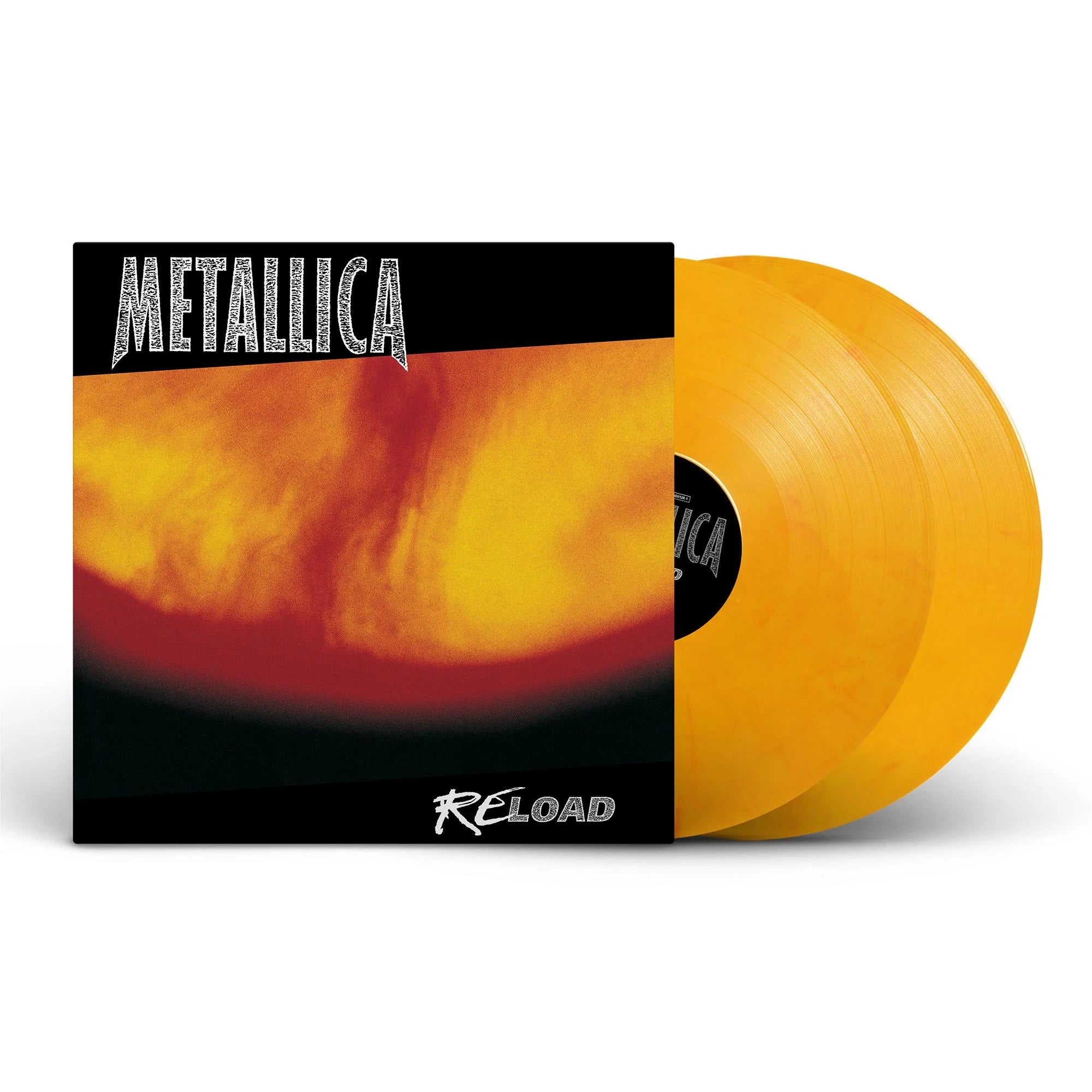 Metallica - Reload (2026 2LP Flaming Fuel Yellow vinyl remastered reissue) - Vinyl - New - PRE-ORDER