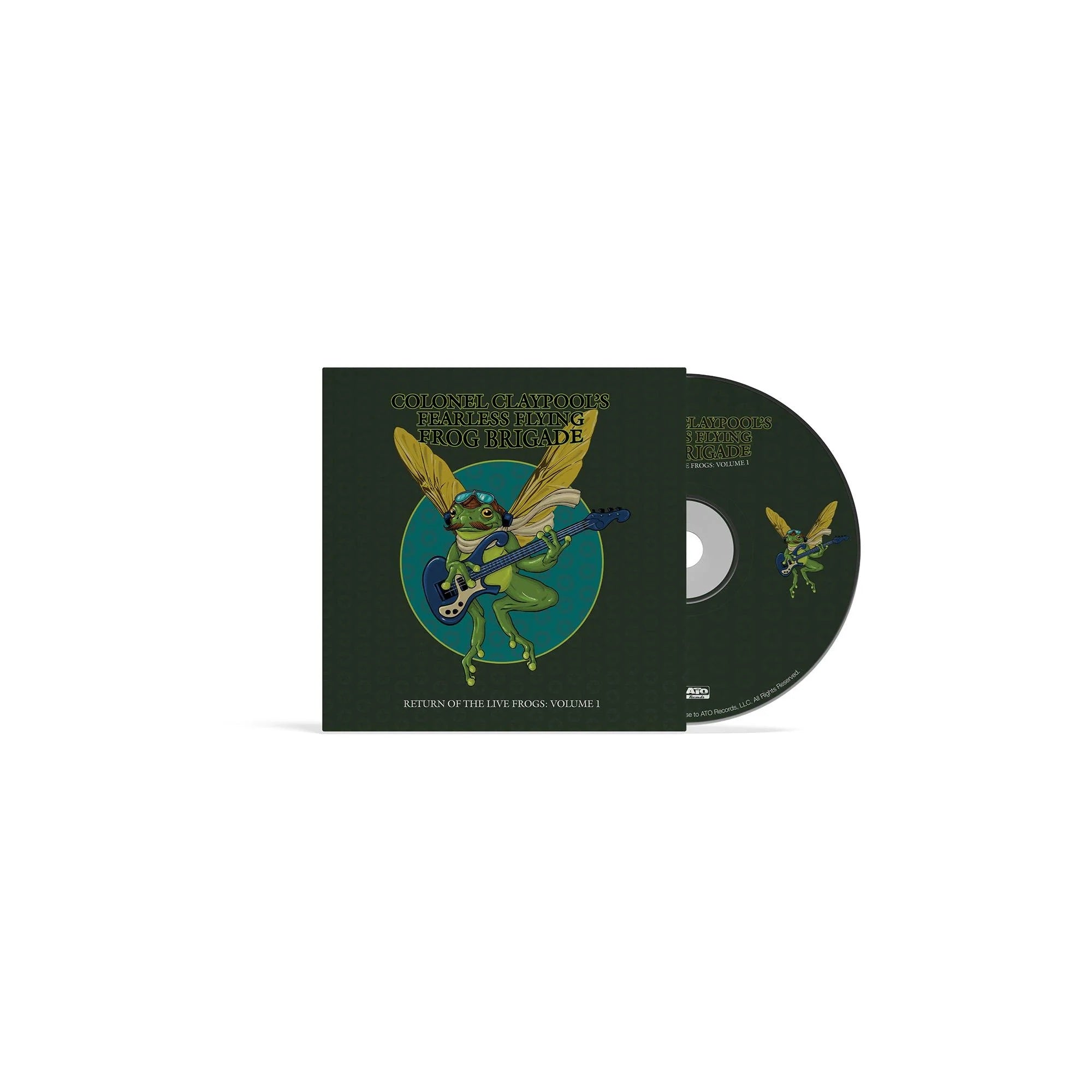 Colonel Claypool's Fearless Flying Frog Brigade - Return Of The Live Frogs: Volume 1 - CD - New - PRE-ORDER