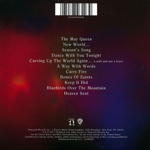 Plant, Robert And The Sensational Space Shifters  - Carry Fire - CD - New