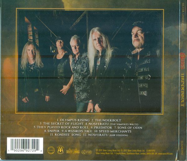 Saxon - Thunderbolt - CD - New