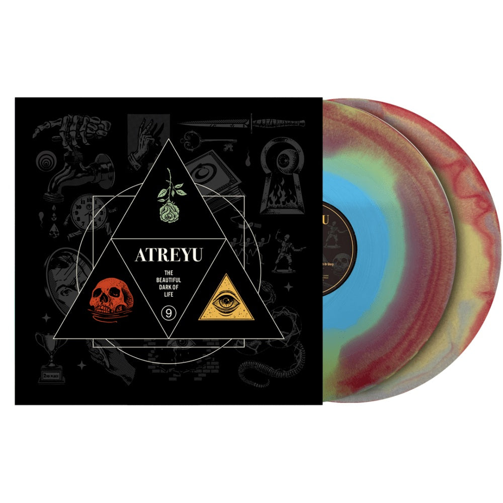 Atreyu - Beautiful Dark Of Life, The (2LP Red, Teal & Yellow Swirl vinyl) - Vinyl - New