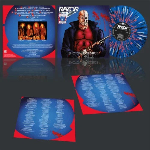 Razor - Shotgun Justice (2026 Splatter Vinyl Reissue) - Vinyl - New