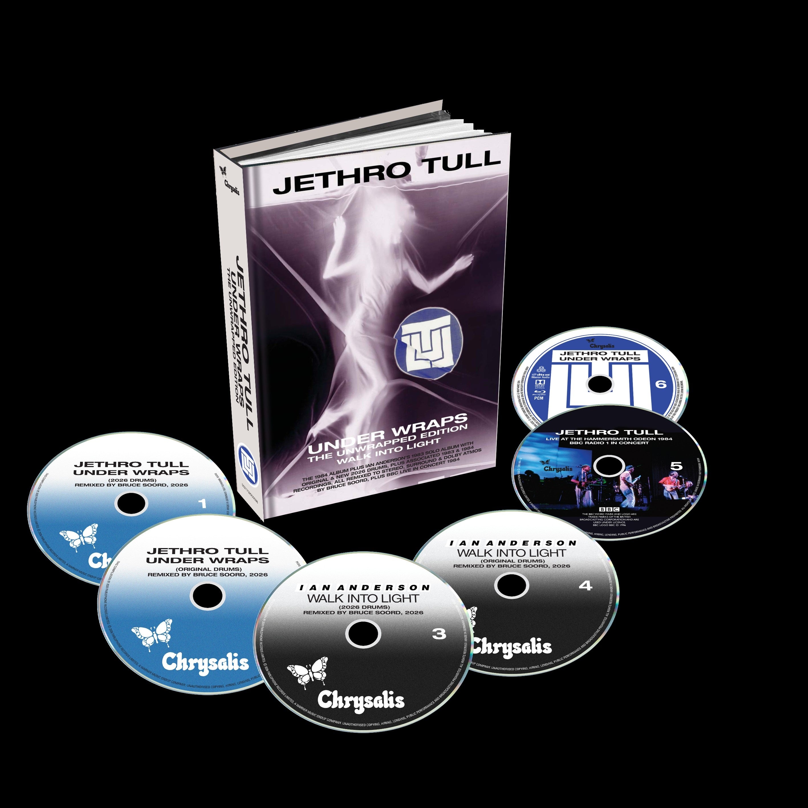 Jethro Tull - Under Wraps (5CD/1BR Unwrapped Edition) (RA/B/C) - CD - New