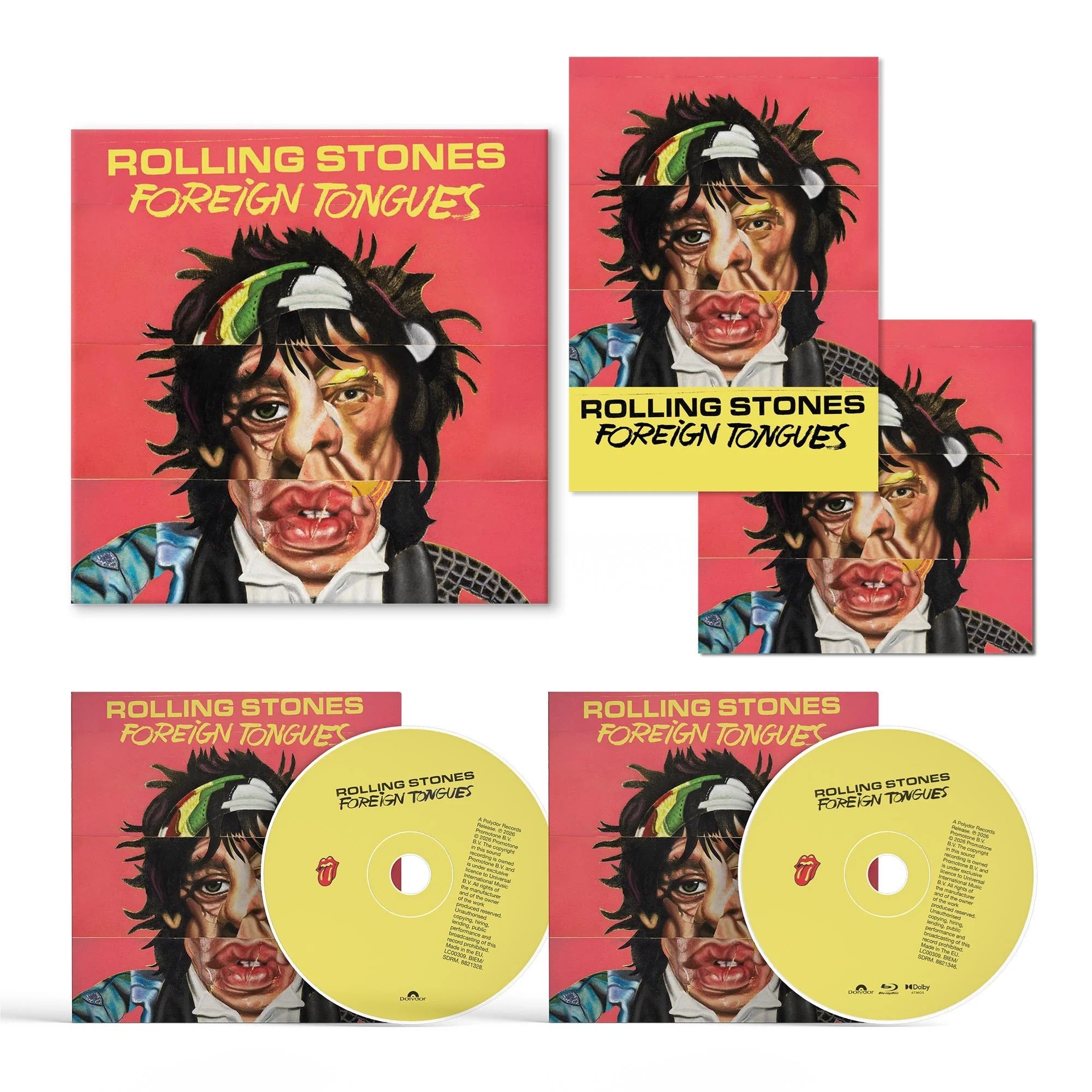 Rolling Stones - Foreign Tongues (Ltd. Deluxe Ed. CD/Blu-Ray) - CD - New - PRE-ORDER