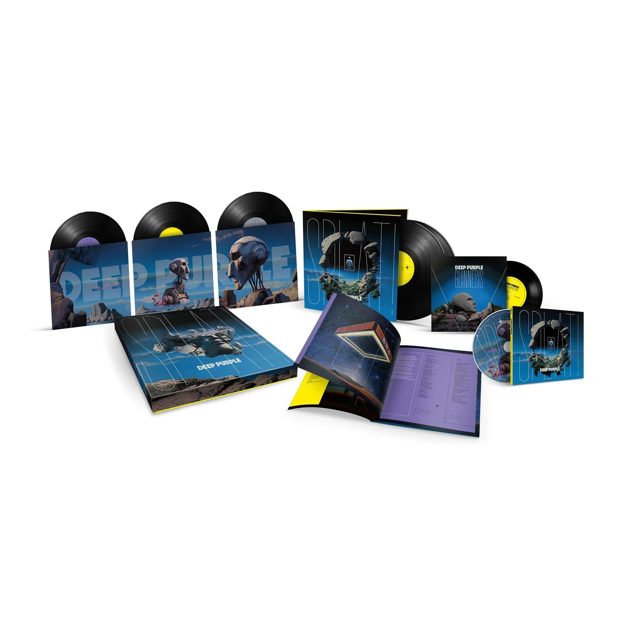 Deep Purple - Splat! (Ltd. Super Deluxe Ed. 2LP/CD/3x10"/7" Box Set) - Vinyl - New - PRE-ORDER