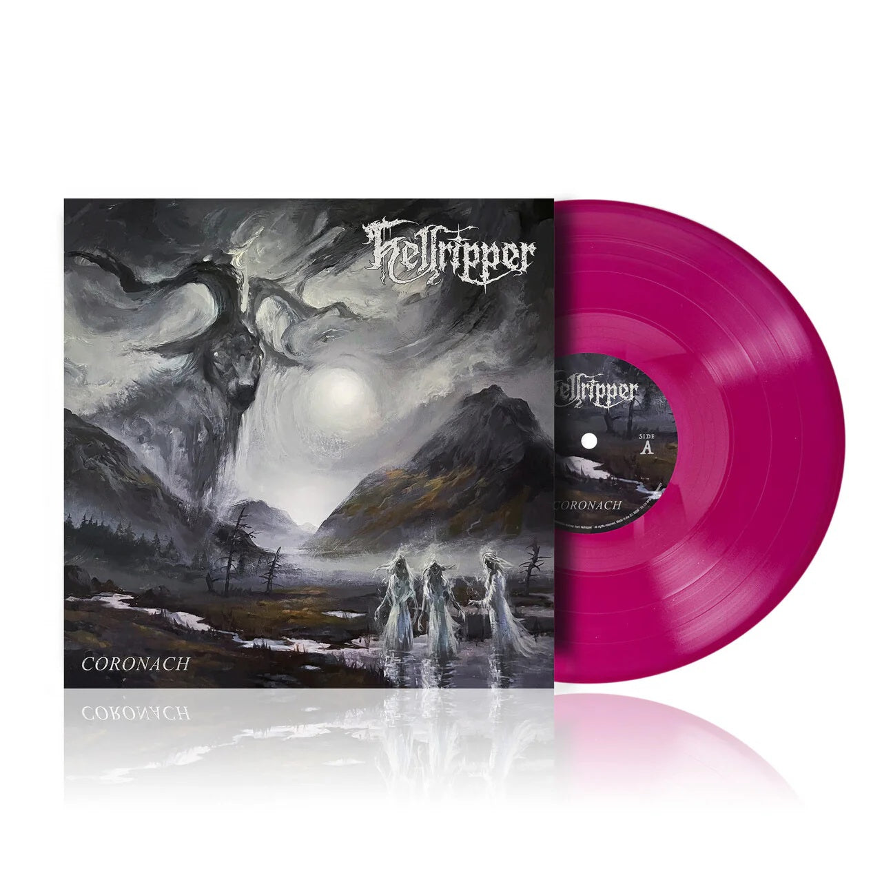Hellripper - Coronach (Ltd. Ed. 180g Wild Thistle Transparent Magenta vinyl - 400 copies) - Vinyl - New