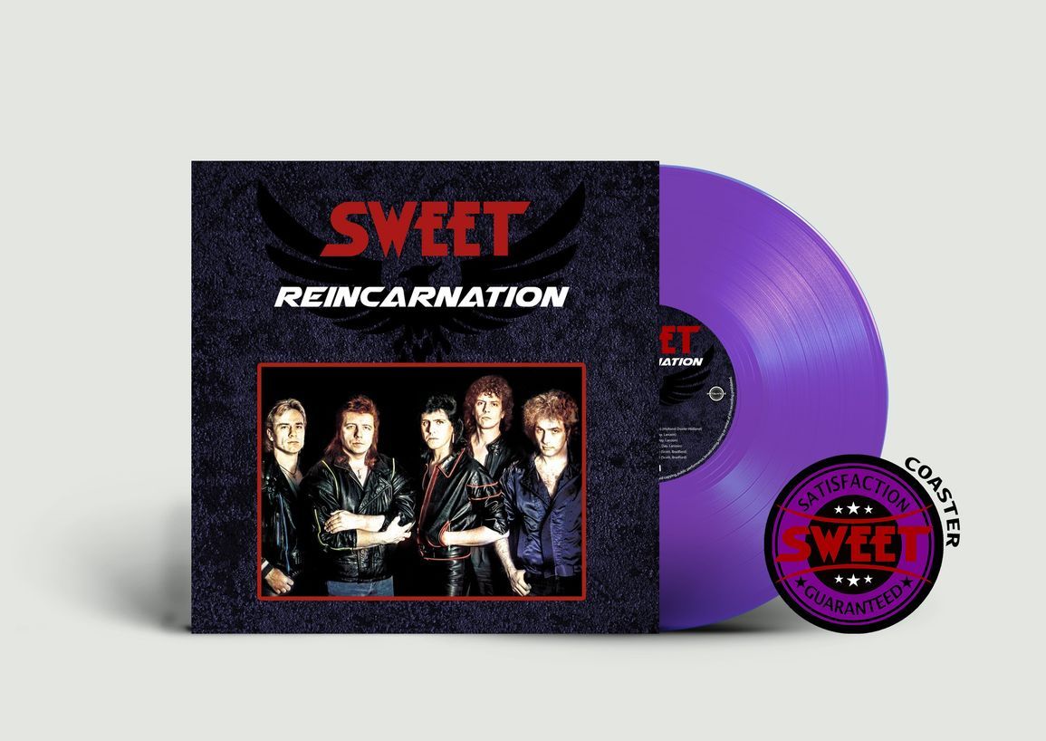 Sweet - Reincarnation (Ltd. Ed. Purple Vinyl w. Beer Coaster) - Vinyl - New