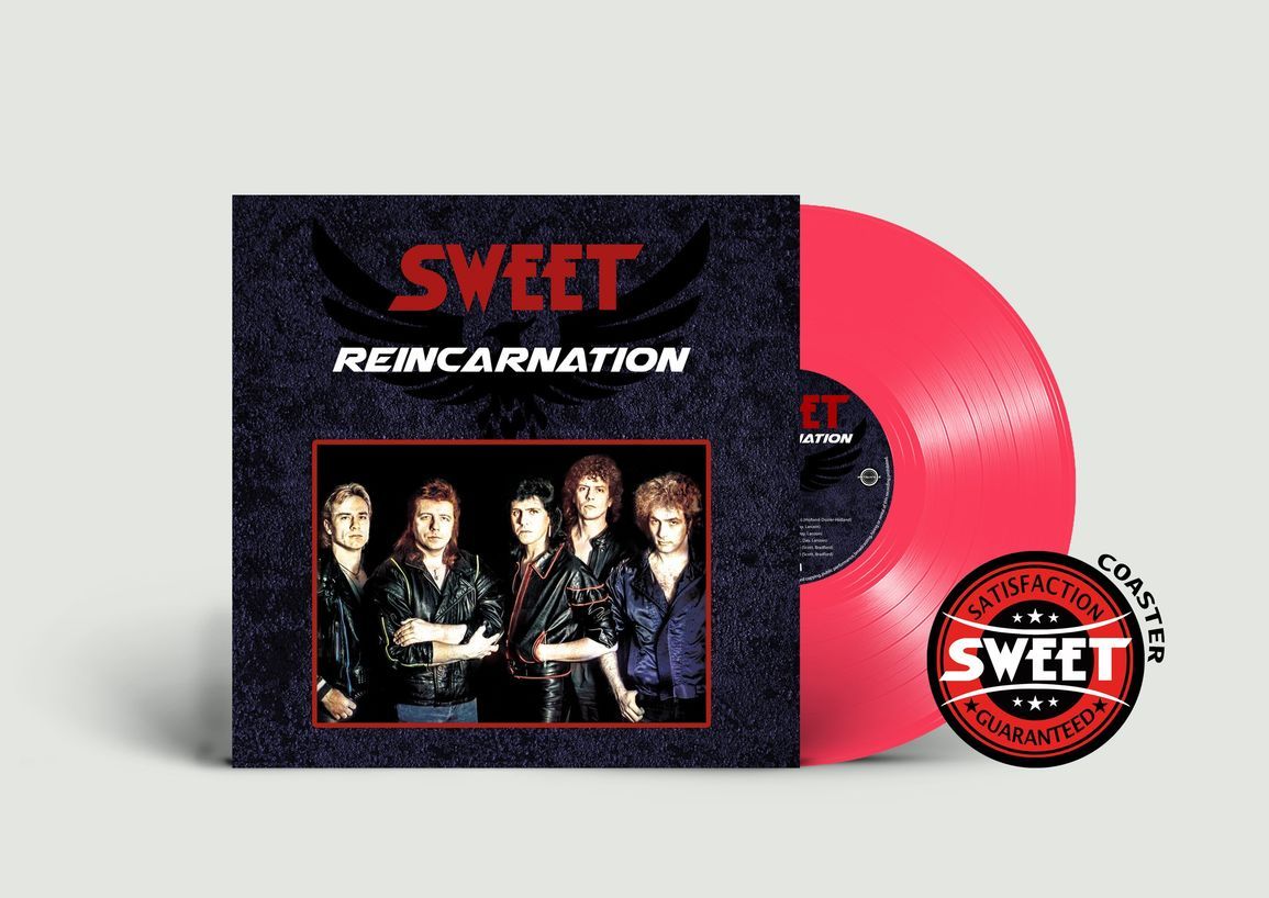 Sweet - Reincarnation (Ltd. Ed. Red Vinyl w. Beer Coaster) - Vinyl - New