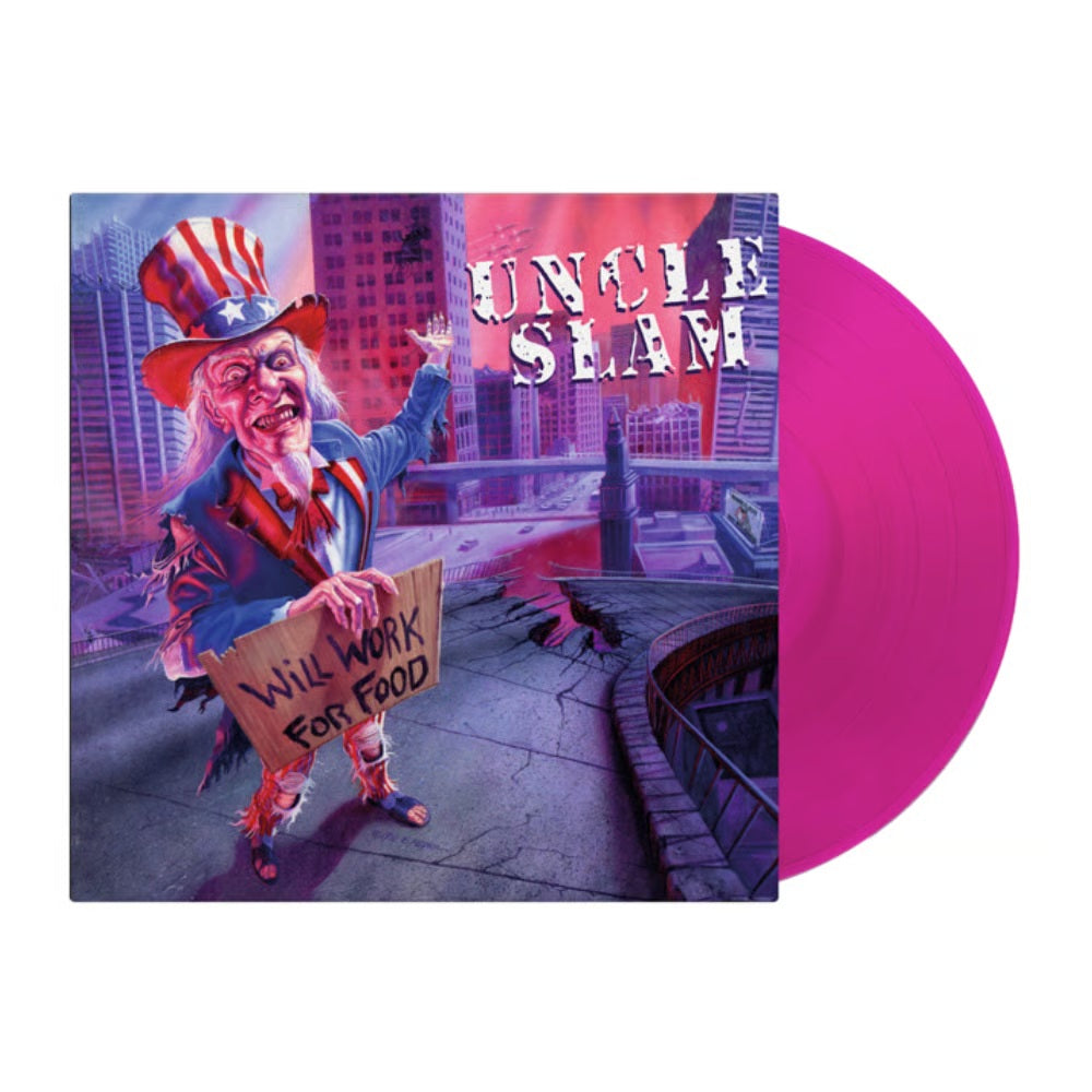 Uncle Slam - Will Work For Food (Ltd. Ed. Translucent Purple Reissue) - Vinyl - New