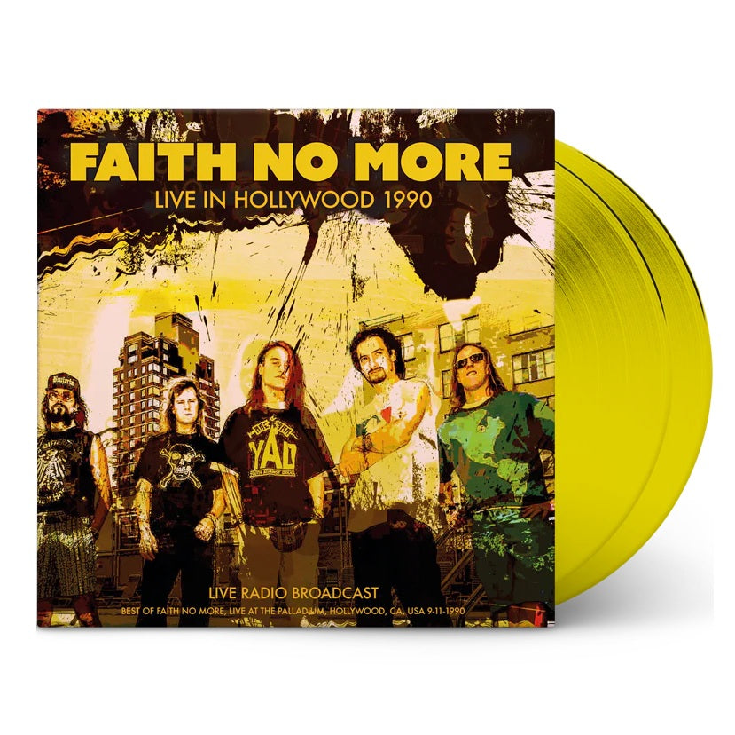 Faith No More - Live In Hollywood 1990: Live Radio Broadcast (Ltd. Ed. Yellow Vinyl 2LP) - Vinyl - New
