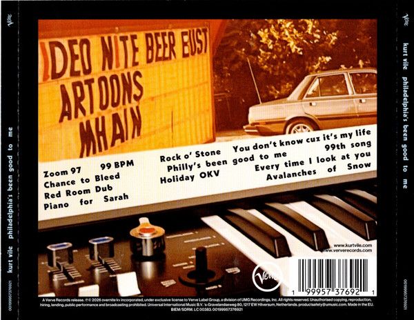 Vile, Kurt - Philadelphia's Been Good To Me - CD - New