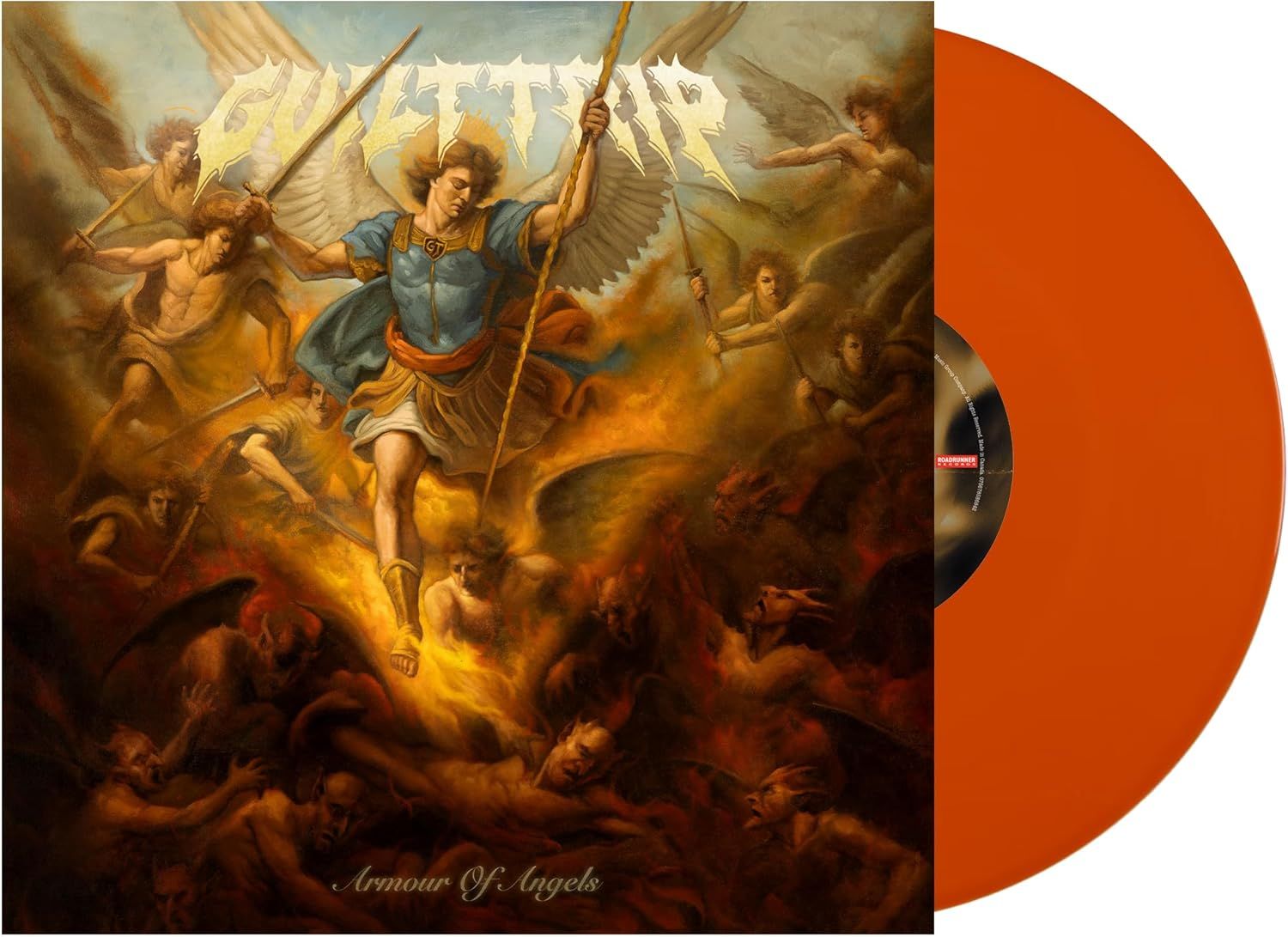 Guilt Trip - Armour Of Angels (Ltd. Ed. Burn Orange vinyl) - Vinyl - New