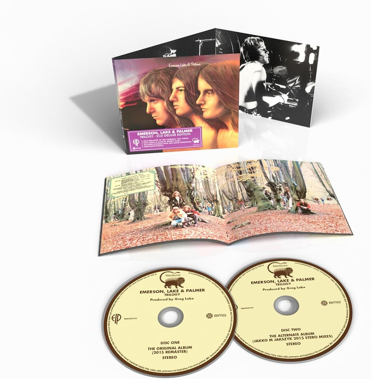 Emerson Lake & Palmer - Trilogy (2026 Deluxe Ed. 2CD reissue) - CD - New