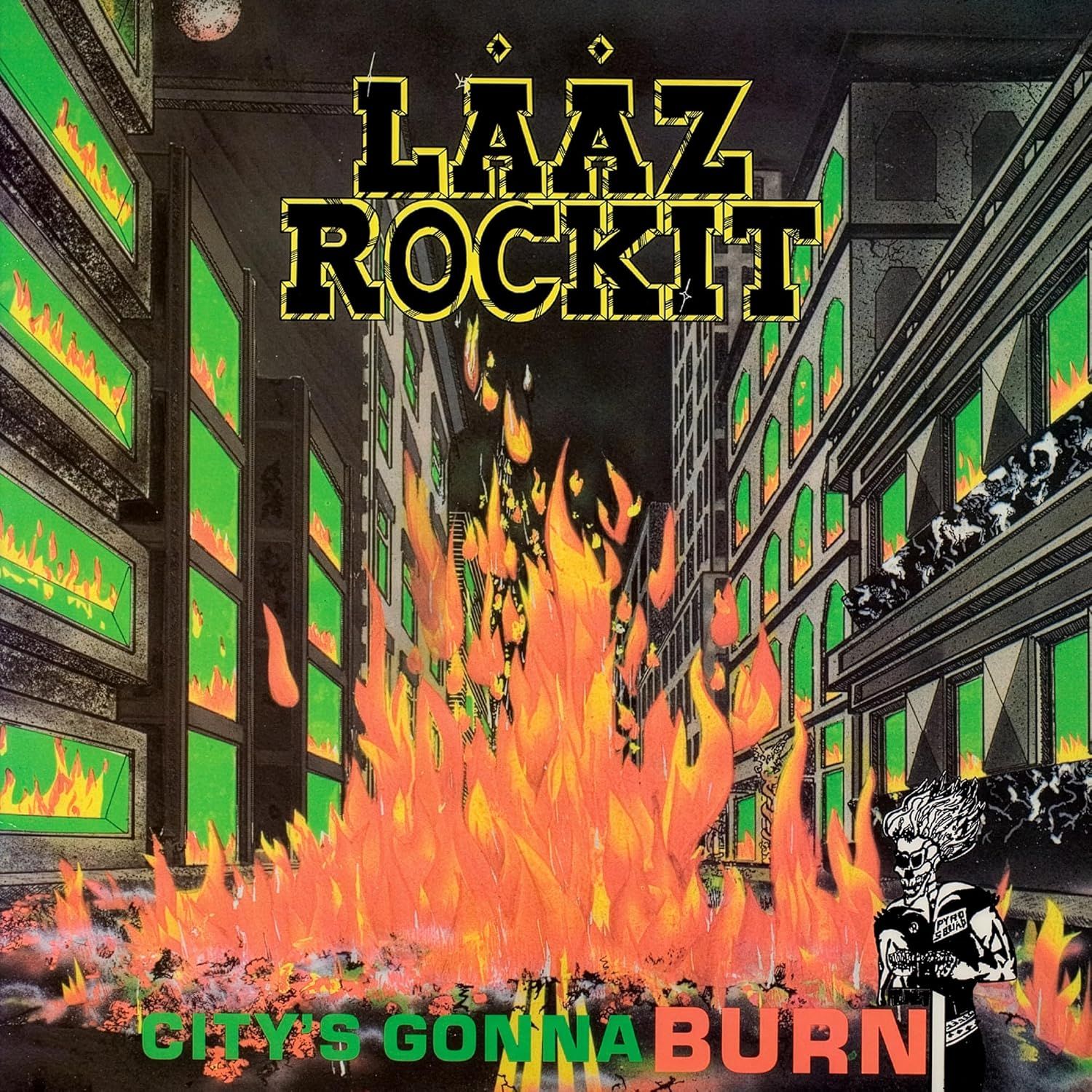 Laaz Rockit - City's Gonna Burn (Ltd. Ed. 2026 Red vinyl gatefold reissue - 250 copies) - Vinyl - New