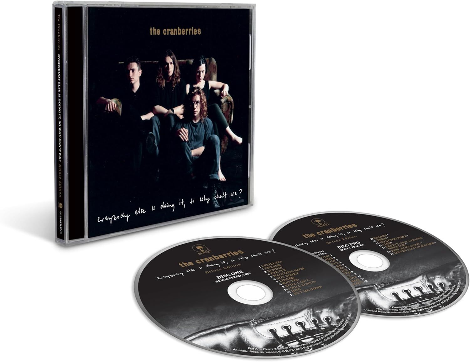 Cranberries - Everybody Else Is Doing It, So Why Can't We? (33rd Anniversary 2026 Deluxe Ed. 2CD remastered reissue) - CD - New